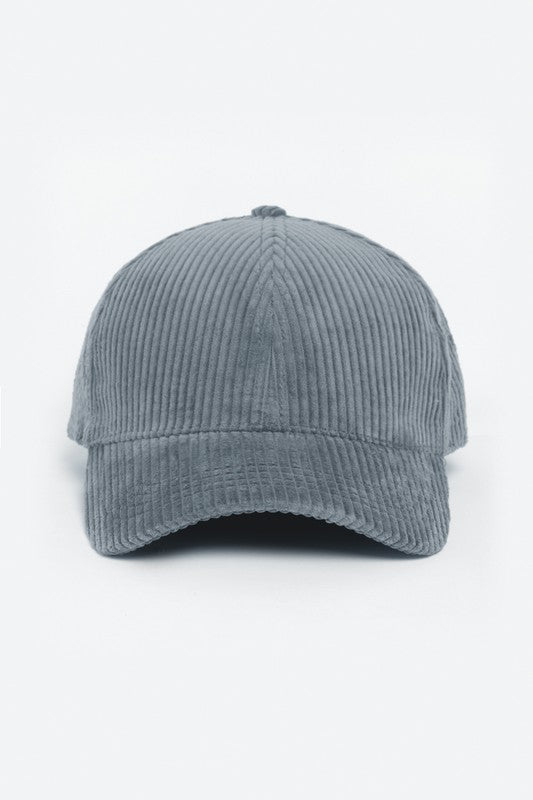 Everyday Corduroy Baseball Cap (Multi Colors)