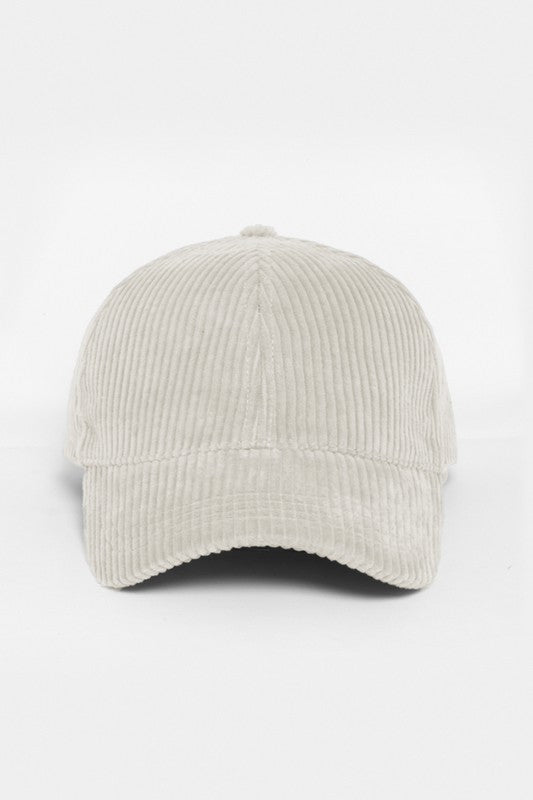 Everyday Corduroy Baseball Cap (Multi Colors)