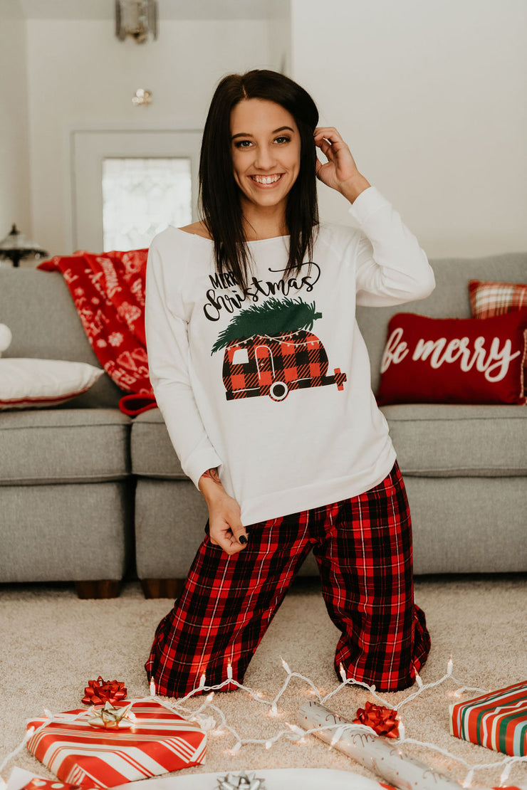 Plaid Flannel Pajama Pants