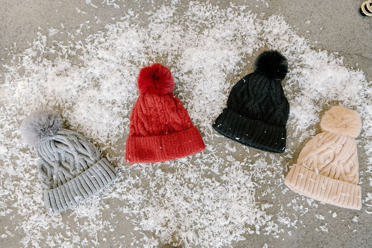 Keep Calm & Cozy Christmas Beanies