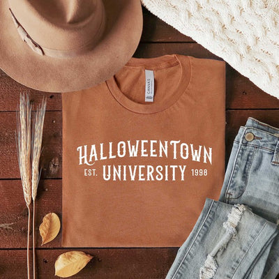 Halloween Town University Graphic Tee (Autumn)