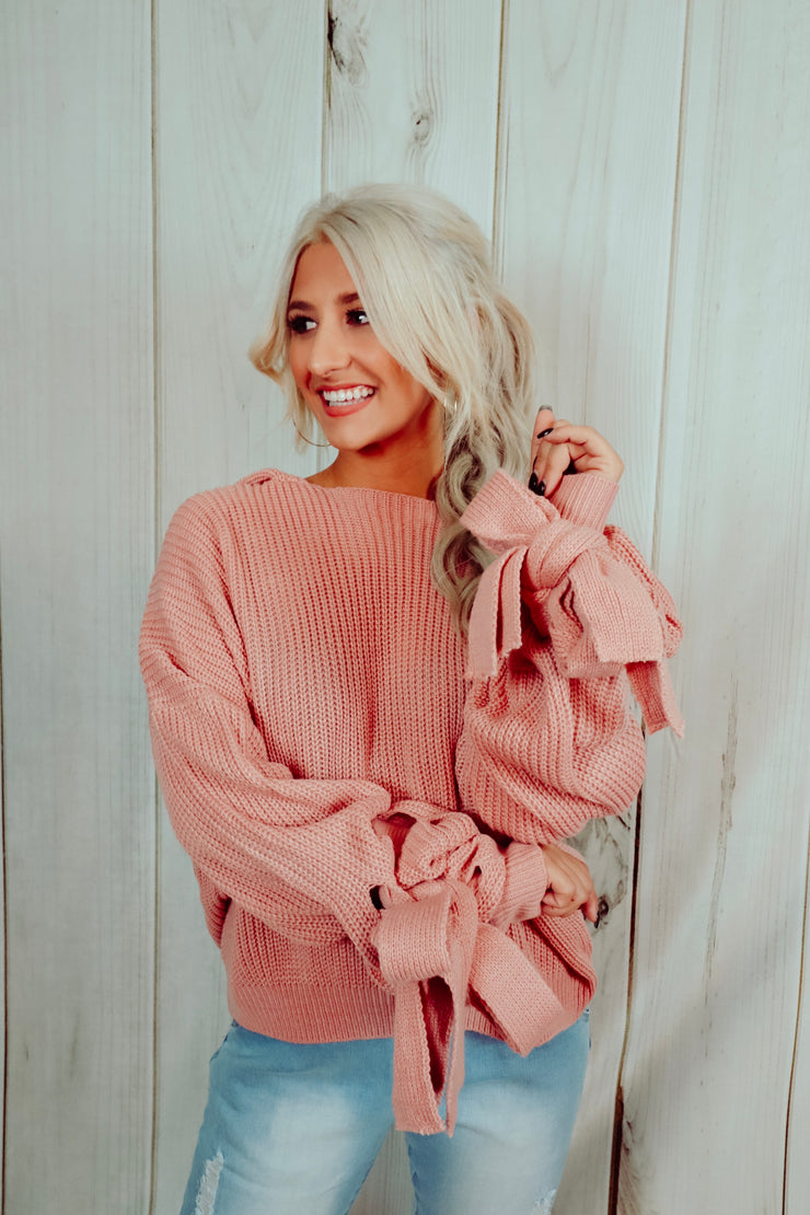 Pretty in Pink Sweater Hoodie